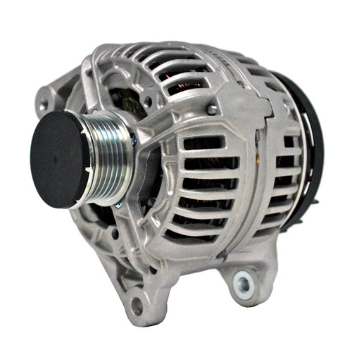 MPA Quality-Built Remanufactured Alternator 15537 - angled view