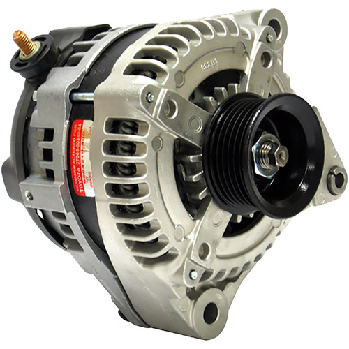 MPA Quality-Built Remanufactured Alternator 15653 - angled view