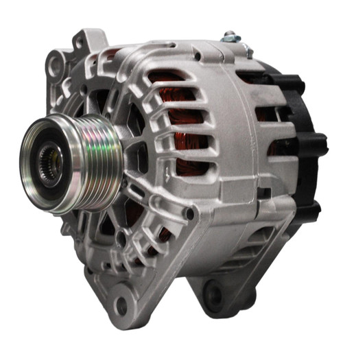 MPA Quality-Built Remanufactured Alternator 15715 - angled view