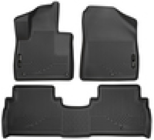 Husky Liners WeatherBeater Combo Black Floor Liners for Kia Sorento