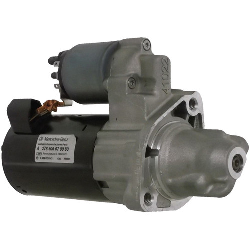 MPA Quality-Built Remanufactured Starter 19605 - angled view