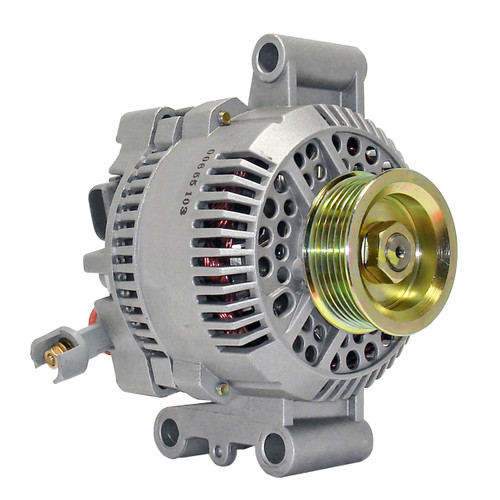 MPA Quality-Built Remanufactured Alternator 8258602 - angled view