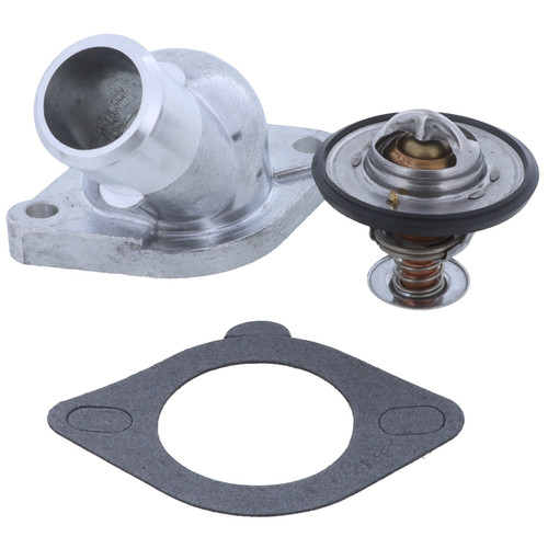 Motorad Thermostat Kit-195 Degrees w/ Gasket and Seal 5170KT - angled view