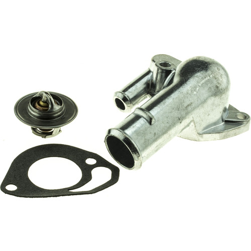 Motorad Thermostat Kit-195 Degrees w/ Gasket 4802KT - angled view