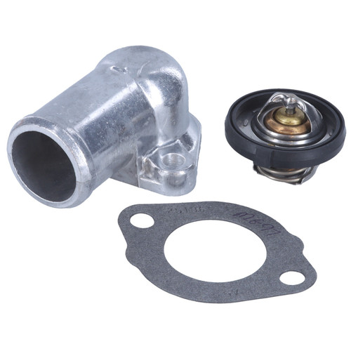 Motorad Fail-Safe Thermostat Kit-195 Degrees w/ Gasket 5177KTFS - angled view