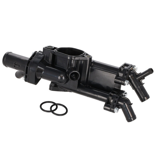 Motorad Engine Coolant Thermostat Housing with Seal CH3121 - angled view