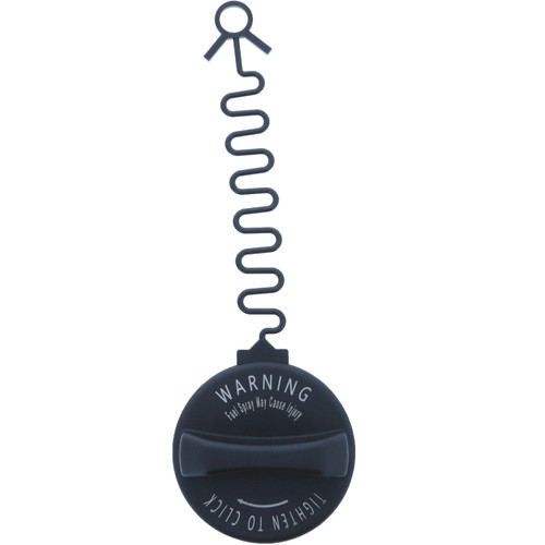 Motorad Non-Locking Tethered Fuel Tank Cap MGC4854T - top view