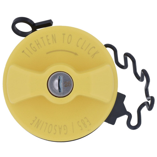 Motorad Locking Flex Fuel Tank Cap MGC607 - top view