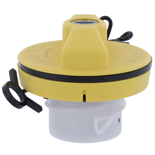 Motorad Locking Flex Fuel Tank Cap MGC607 - left view