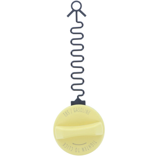 Motorad Non-Locking Tethered Flex Fuel Tank Cap MGC617T - top view