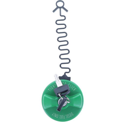 Motorad Locking Tethered Diesel Fuel Tank Cap MGC507 - top view