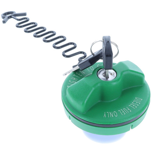 Motorad Locking Tethered Diesel Fuel Tank Cap MGC507 - angled view