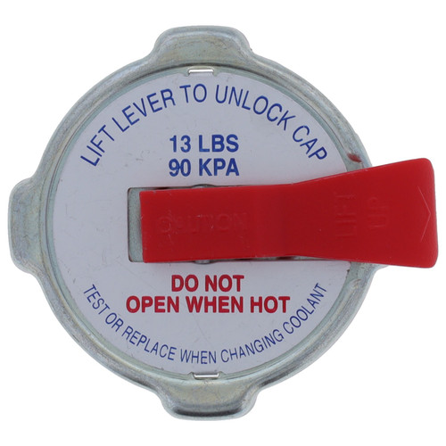 Motorad Steel Safety Lever Radiator Cap ST13 - top view