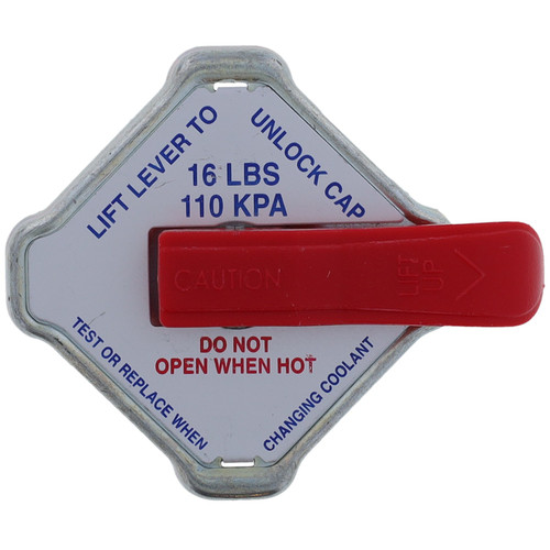 Motorad Steel Safety Lever Radiator Cap ST16R - top view