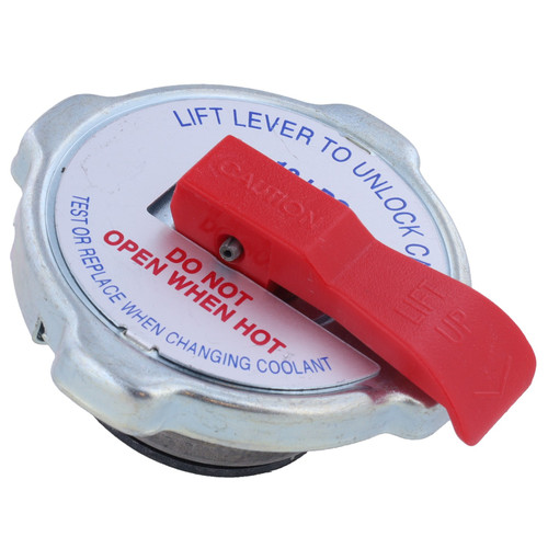 Motorad Steel Safety Lever Radiator Cap ST18 - angled view