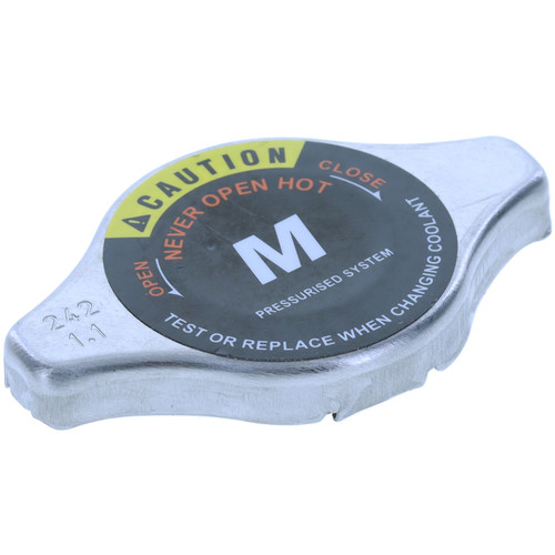 Motorad Standard Steel Radiator Cap T37 - angled view