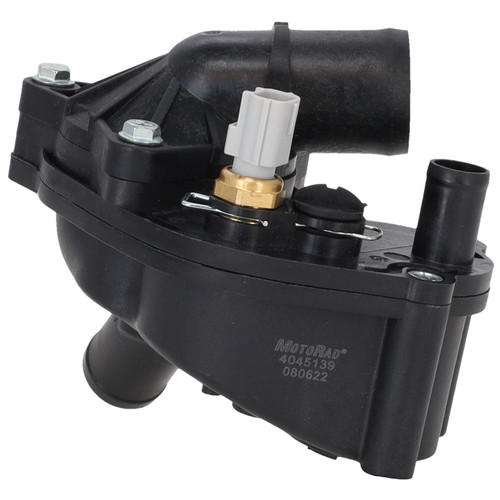 Motorad Engine Coolant Thermostat Housing Assembly with Sensor and Seals TA2061S - left view
