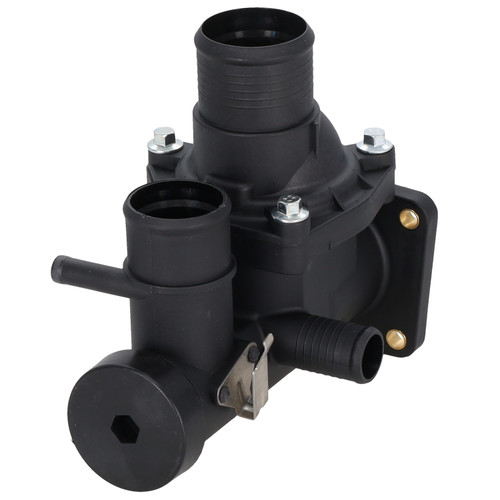 Motorad Engine Coolant Thermostat Housing Assembly w/ Seal TA3215 - angled view