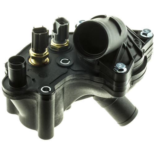 Motorad Engine Coolant Thermostat Housing Assembly with Sensor and Seal TA2204S - angled view