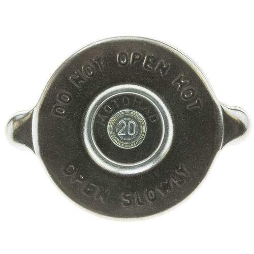 Motorad Standard Steel Radiator Cap T20 - top view