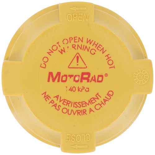 Motorad Engine Coolant Reservoir Cap T58 - top view