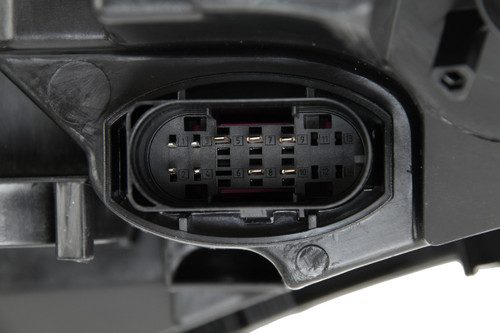 Marelli Headlight Assembly LUS7951 - connector view