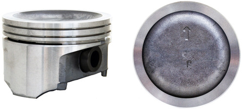 Enginetech P1581(6)STD Hypereutectic Standard Piston Set for 1988-1992 Buick Oldsmobile Pontiac Electra LeSabre Park Avenue - Set of 6