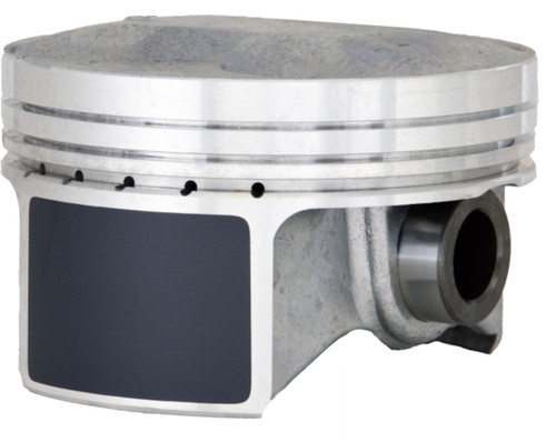 Enginetech P4882(4)STD Cast Standard Piston Set for 2002-2011 Honda Acura RSX Civic - Set of 4 - OEM-Spec - For Engine Rebuilds