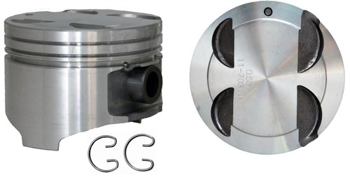 Enginetech P4703(4)STD Cast Standard Piston Set for 1990-1998 Ford Mercury Kia Mazda Escort Sephia Protege Tracer - Set of 4