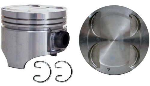Enginetech P4699(4)STD Cast Standard Piston Set for 1995-2002 Kia Sportage - Set of 4 - OEM-Spec - For Engine Rebuilds - Bore-Matched
