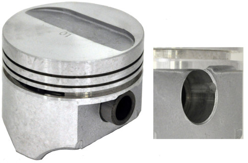 Enginetech P1574(4).50 Cast .50mm Oversized Piston Set for 1981-1994 Dodge Chrysler Plymouth E Class Laser LeBaron New Yorker - Set of 4