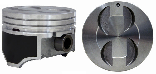 Enginetech P5015(8)030 Hypereutectic .030" Oversized Piston Set for 1986-1995 Ford Lincoln Mercury Bronco Country Squire - Set of 8
