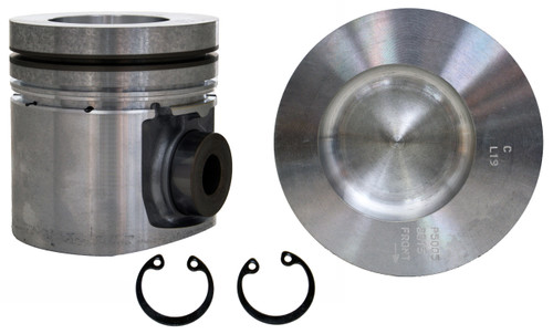 Enginetech P5005(6)STD Cast Standard Piston Set for 1989-1991 Dodge D250 D350 W250 W350 - Set of 6 - OEM-Spec - For Engine Rebuilds