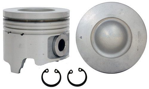 Enginetech P5060(8)100 Cast 1.00mm Oversized Piston Set for 2001-2005 Chevy GMC C4500 Kodiak C5500 Kodiak Silverado 2500 HD - Set of 8