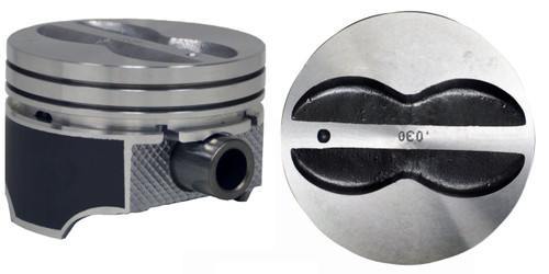 Enginetech P5016(8)STD Hypereutectic Standard Piston Set for 1967-1985 Chevy GMC Buick Oldsmobile Custom Cruiser Century - Set of 8