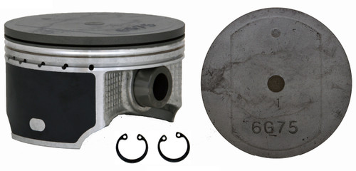Enginetech P4848(6).50 Hypereutectic .50mm Oversized Piston Set for 2003-2008 Mitsubishi Endeavor Montero Galant - Set of 6