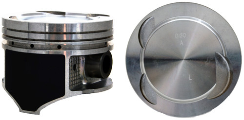 Enginetech P4704(6)STD Hypereutectic Standard Piston Set for 1994-1998 Mazda MPV - Set of 6 - OEM-Spec - For Engine Rebuilds