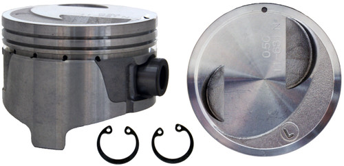 Enginetech P4681(6).50 Cast .50mm Oversized Piston Set for 1993-1998 Mercury Nissan Villager Quest - Set of 6 - OEM-Spec