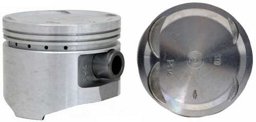 Enginetech P4519(4)100 Cast 1.00mm Oversized Piston Set for 1986-1989 Honda Accord - Set of 4 - OEM-Spec - For Engine Rebuilds