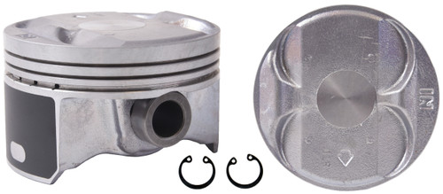 Enginetech P1509(4)020 Cast .020" Oversized Piston Set for 2009-2015 Honda Acura ILX TSX Civic - Set of 4 - OEM-Spec - For Engine Rebuilds