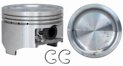 Enginetech P4775(4)STD Cast Standard Piston Set for 1996-2003 Chevy Suzuki Tracker Aerio Esteem Sidekick Vitara - Set of 4
