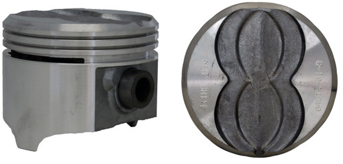 Enginetech P3072(8)040 Cast .040" Oversized Piston Set for 1967-1978 Pontiac Bonneville Catalina Executive Firebird Grand Am - Set of 8