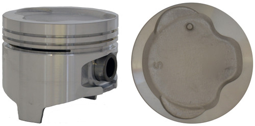 Enginetech P4650(4)100 Cast 1.00mm Oversized Piston Set for 1987-1994 Toyota Tercel - Set of 4 - OEM-Spec - For Engine Rebuilds
