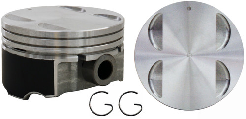 Enginetech P5067(6)STD Hypereutectic Standard Piston Set for 2004-2012 Chevy GMC Buick Pontiac Enclave LaCrosse Rendezvous CTS - Set of 6