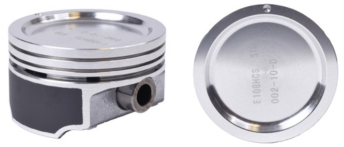 Enginetech K3126(4)STD Cast Standard Piston & Ring Kit for 1992-1997 Chevy Buick Oldsmobile Pontiac Century Beretta Cavalier - Set of 4