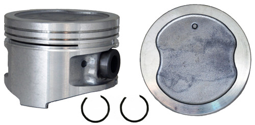 Enginetech P4725(4)STD Cast Standard Piston Set - Set of 4 - OEM-Spec Replacement