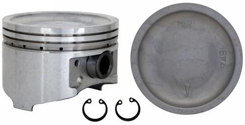 Enginetech P4774(6)100 Cast 1.00mm Oversized Piston Set for 1997-2000 Mitsubishi Montero Montero Sport - Set of 6 - OEM-Spec