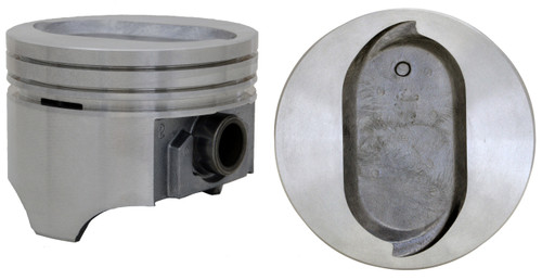 Enginetech P1548(8)060 Cast .060" Oversized Piston Set for 1968-1987 Ford Lincoln Mercury Country Sedan Country Squire Custom - Set of 8