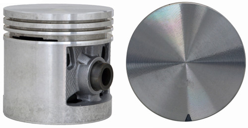 Enginetech P6005(6)030 Cast .030" Oversized Piston Set for 1950-1962 Chevy 1500 3B 3C 3D 3E 3F - Set of 6 - OEM-Spec - For Engine Rebuilds