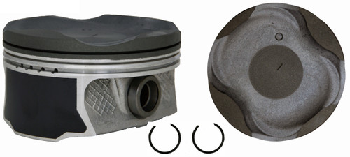 Enginetech P4021(8).50 Cast .50mm Oversized Piston Set for 2007-2016 Toyota Lexus LX570 Land Cruiser Sequoia Tundra - Set of 8